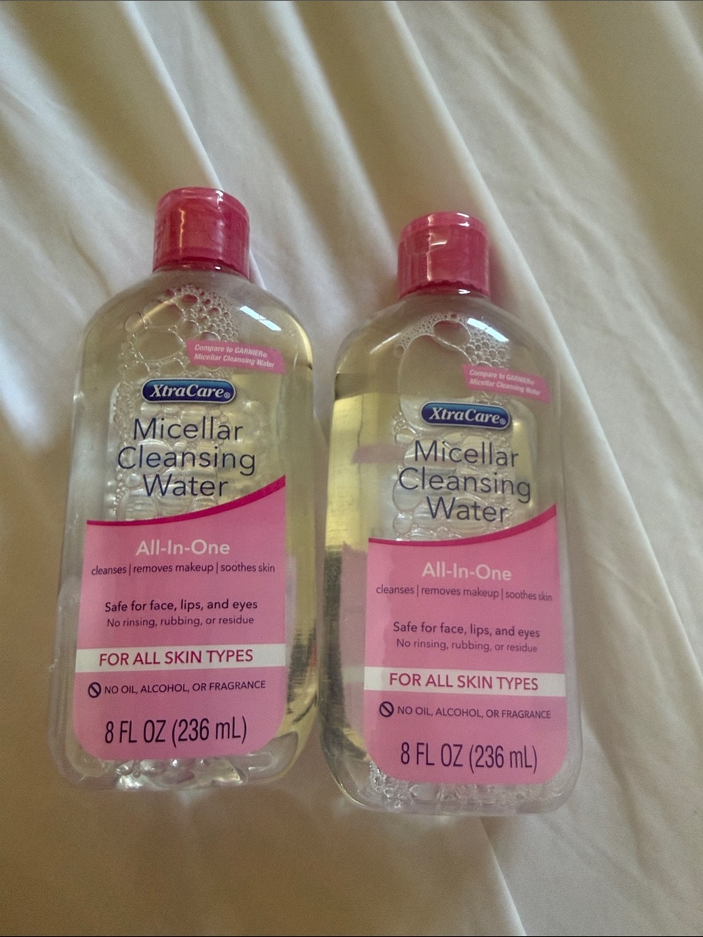Viral XtraCare Micellar Cleansing Water - Pink Cap (2 Pack)
